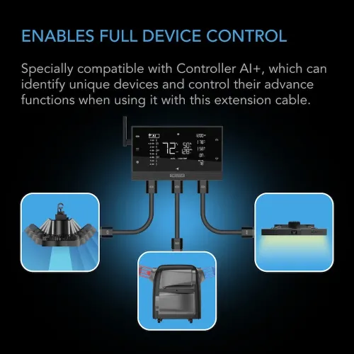AC Infinity UIS Right-Angle Extension Cable