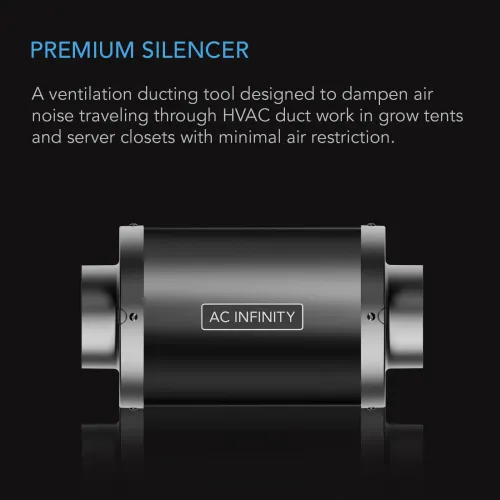 AC Infinity Pipe Silencer (10 cm)