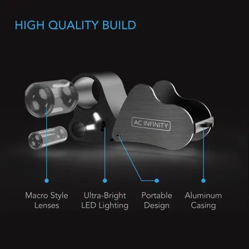 AC Infinity - Dual-Lens Pocket Microscoop