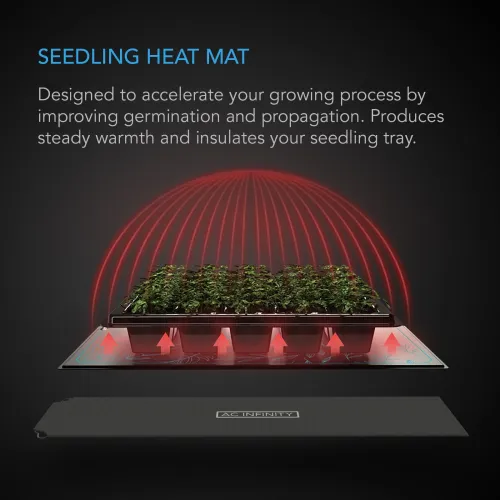AC Infinity - SUNCORE S3 Waterproof Seedling Heat Mat 25.4 × 52.7 cm