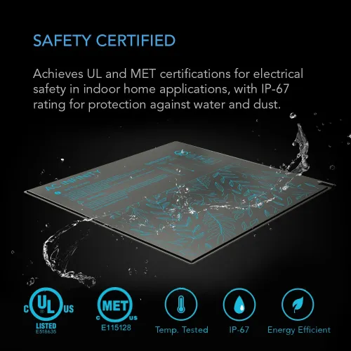 AC Infinity - SUNCORE S3 Waterproof Seedling Heat Mat 25.4 × 52.7 cm