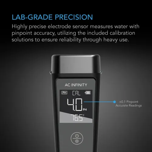 AC Infinity Digital pH Meter Kit