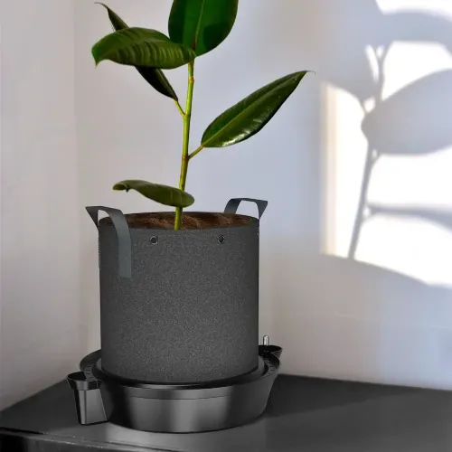 AC Infinity - Self-Watering Fabric Pot Base, 4-Pack