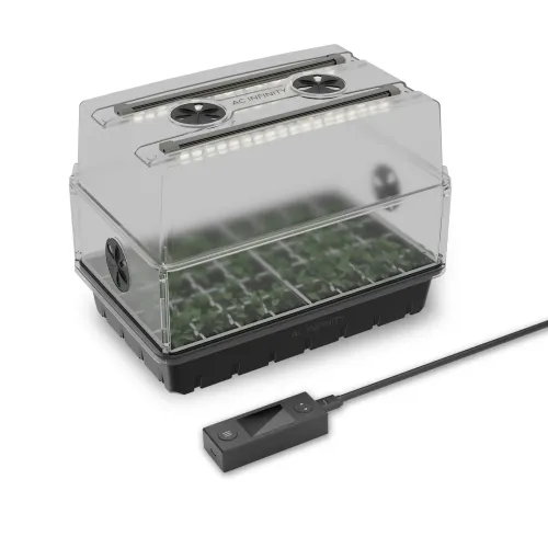 AC Infinity - Propagation Greenhouse with LED Grow Lights 40-Cell Tray