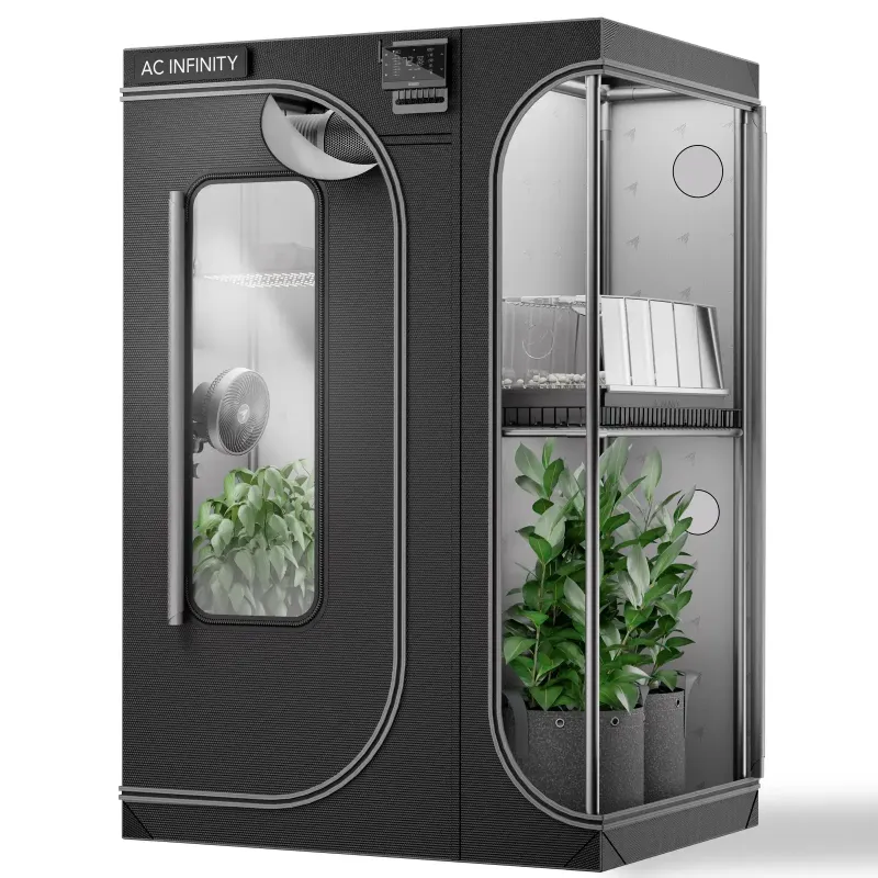AC Infinity - CLOUDLAB 743D 2-in-1 Advance Kweektent 120 × 90 × 180 cm