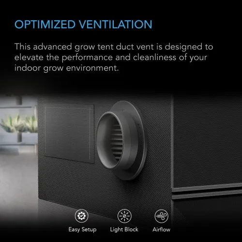 AC Infinity - Grow Tent Duct Ventilation Cover 150 mm 2-Pack