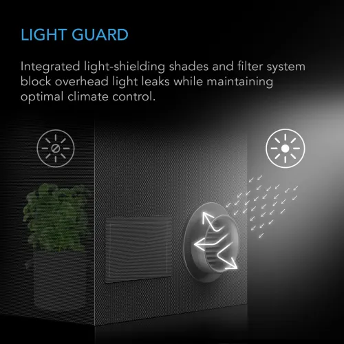 AC Infinity - Grow Tent Duct Ventilation Cover 150 mm 2-Pack