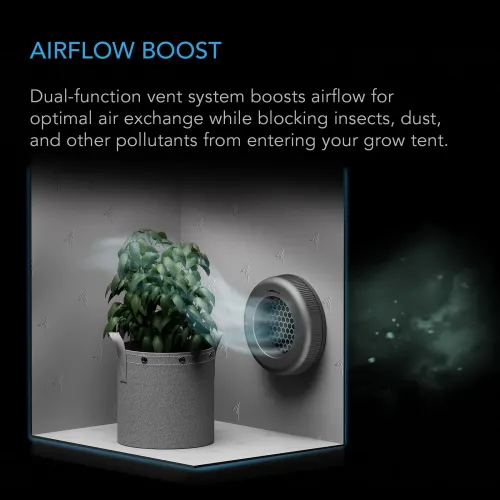 AC Infinity - Grow Tent Duct Ventilation Cover 150 mm 2-Pack