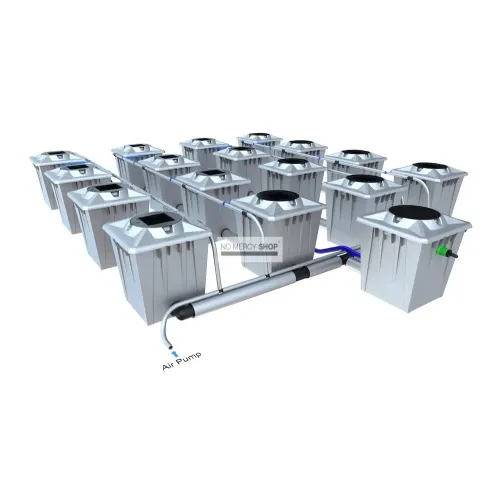 ALIEN® RDWC 16 Pot 20L PRO Silver Series