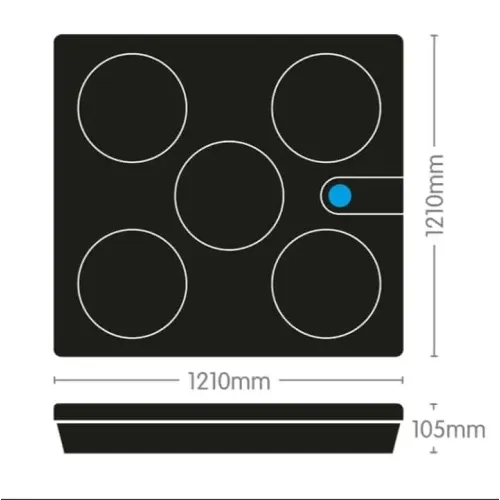 AutoPot - Auto5 Tray System growing system with 5 pieces 35L pots