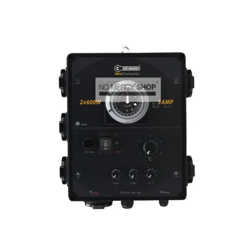 Cli-mate Mini-controller 2 X 600W + fan 3A + kachel 16A