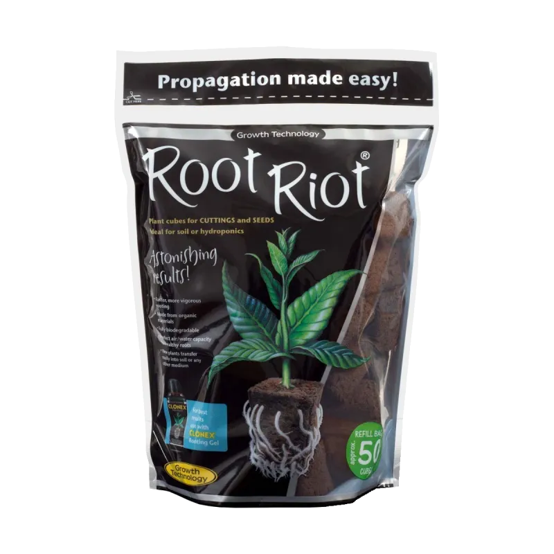 Growth Technology - Clonex Root Riot Refill Bag