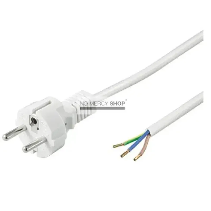 2 meter cable 3 x 1.5mm2 with plug