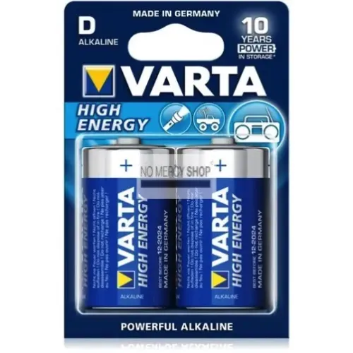 Varta High Energy D blister 2 pcs