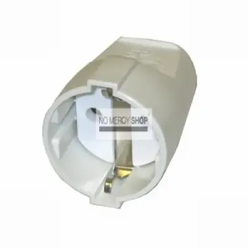 Plastic contra safety plug