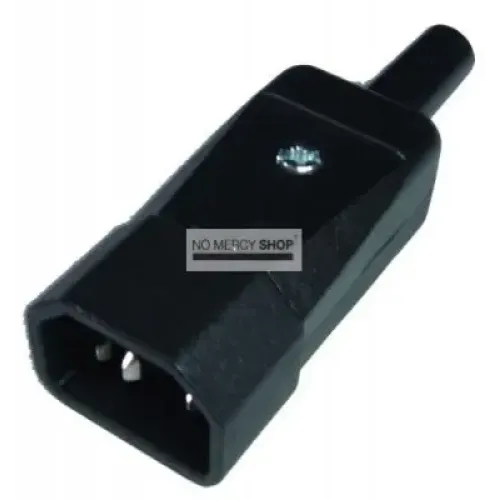 IEC male connector