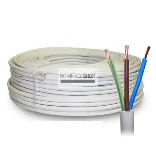 VMVL kabel wit 3 x 1.5 mm² per meter