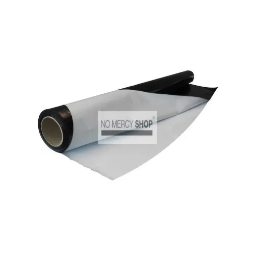 Black - White foil 2 x 25 meters on a roll