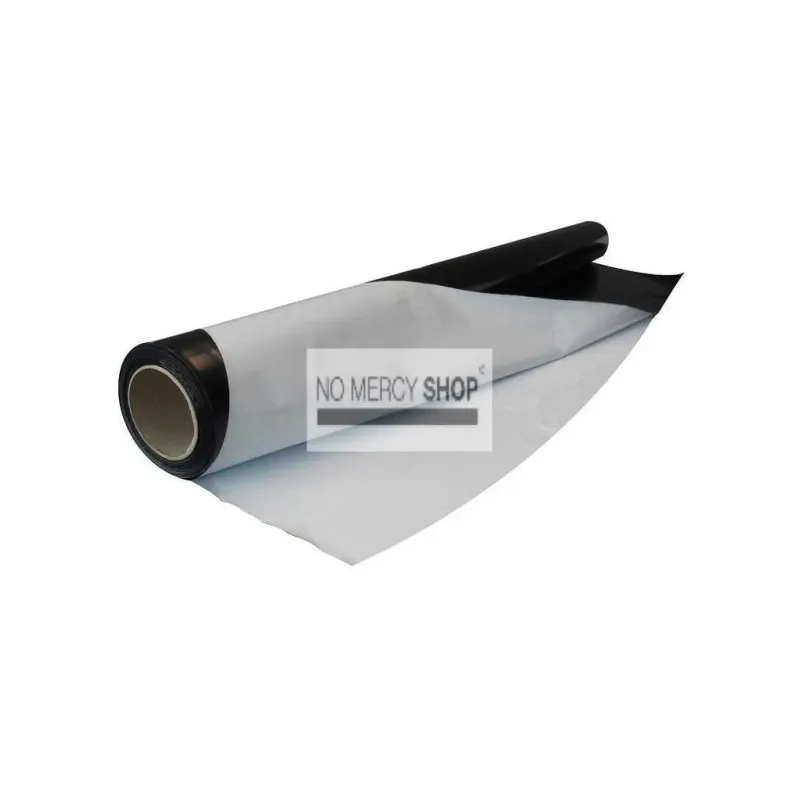 Black - White foil 2 x 25 meters on a roll