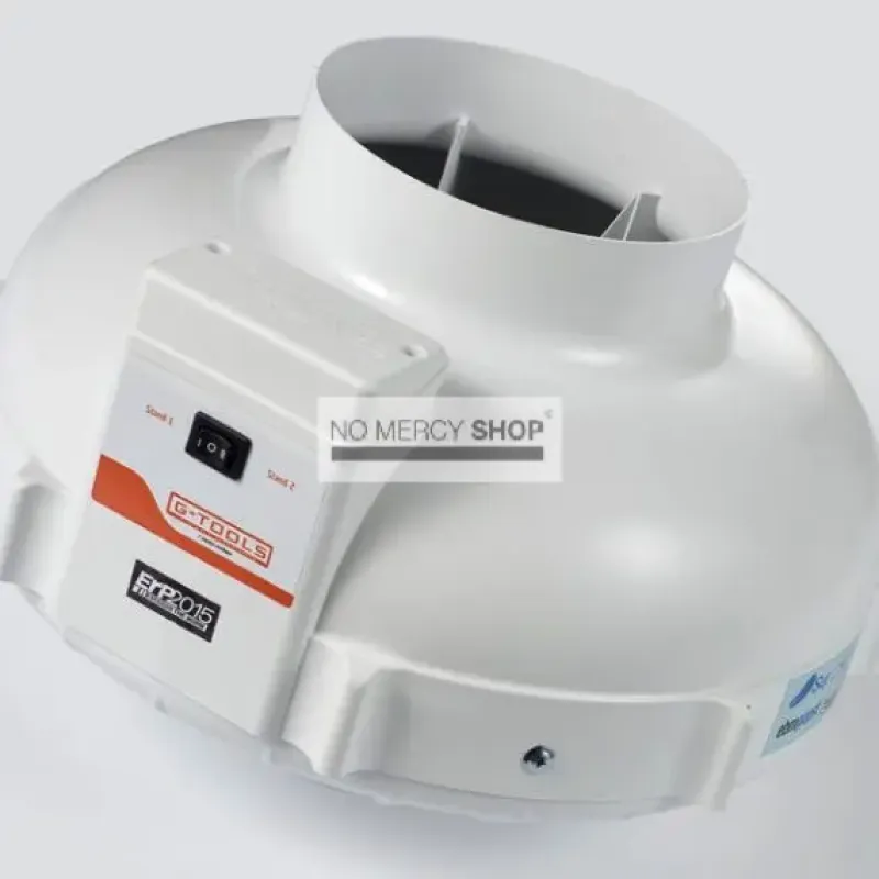 G-Tools 2 Standen Buisventilator 160 mm 400-800 m³/h