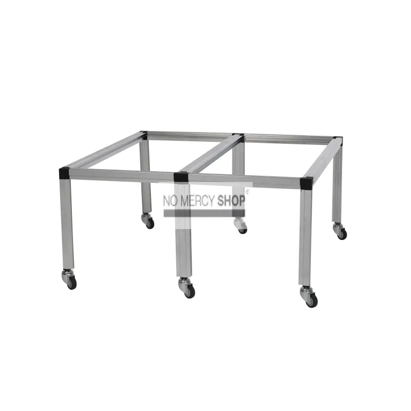G-tools Grow table 100 x 100cm with wheels