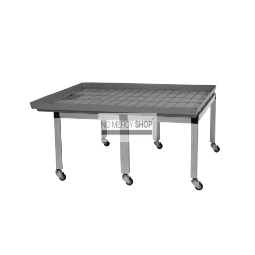 G-tools Grow table 100 x 100cm with wheels