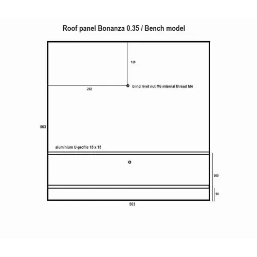 G-Tools - Bonanza 0.35m² Empty Grow Cabinet 176 cm