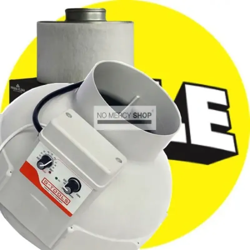 G-Tools 125 Fan With Controller + PK Eco Filter