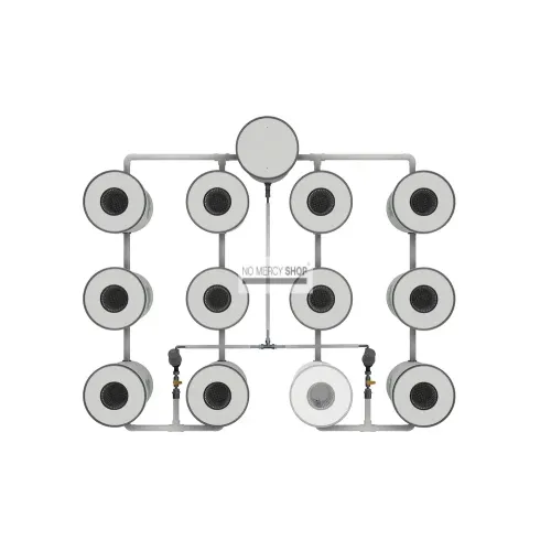 Growrilla Hydroponic system 2.0 RDWC 12