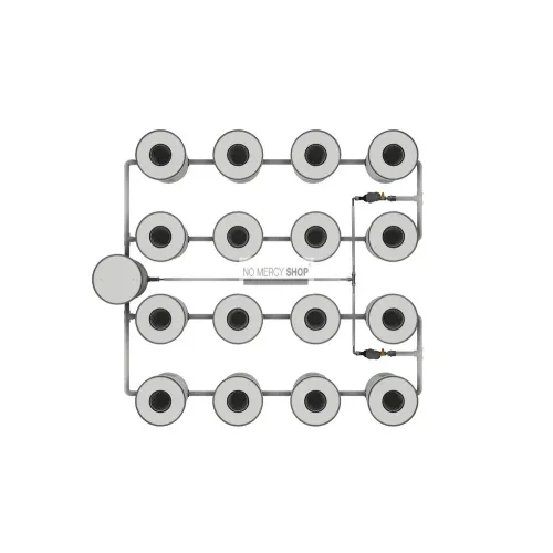 Growrilla Hydroponic system 2.0 RDWC 16