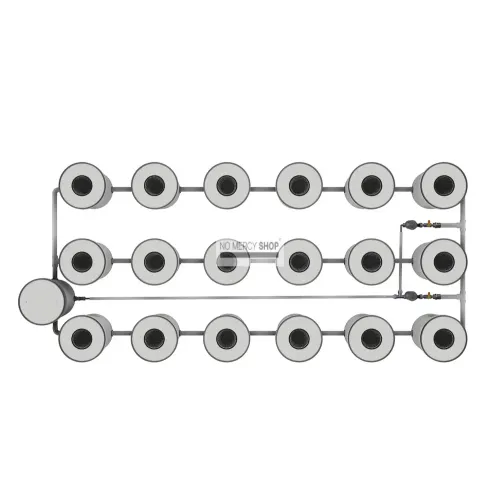 Growrilla Hydroponic system 2.0 RDWC 18