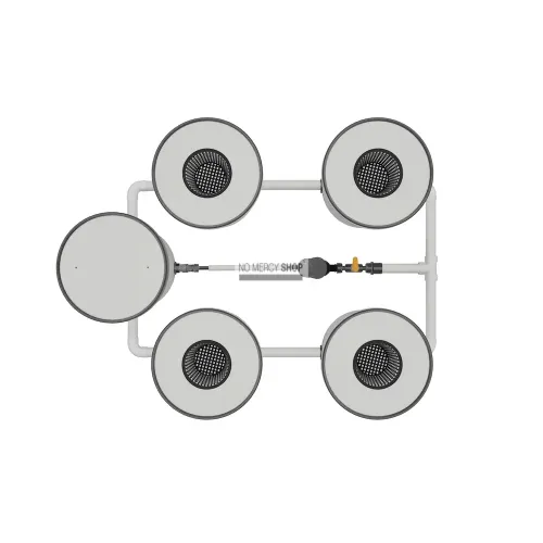 Growrilla Hydroponic system 2.0 RDWC 4