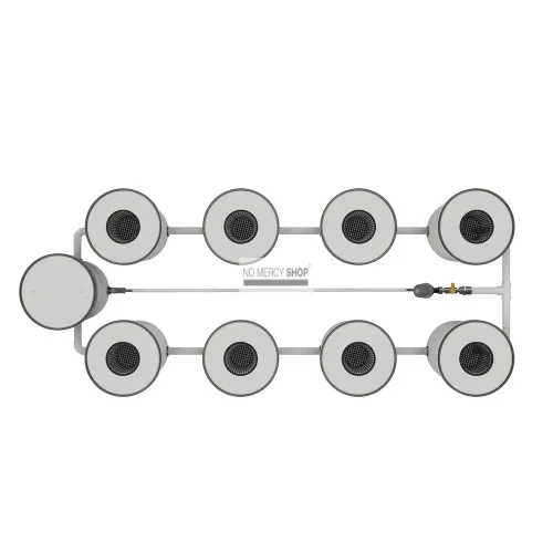 Growrilla Hydroponic system 2.0 RDWC 8