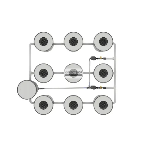 Growrilla Hydroponic systeem 2.0 RDWC 9