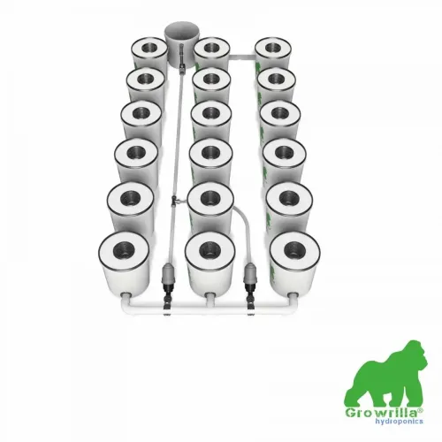 Growrilla Hydroponic systeem PRO RDWC 18