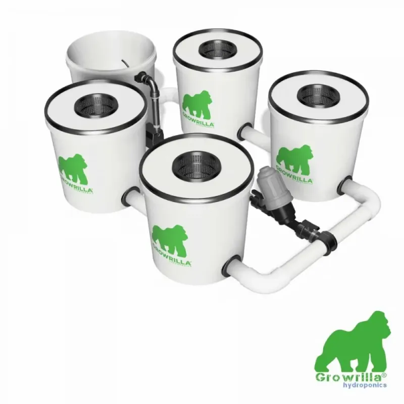 Growrilla Hydroponic systeem PRO RDWC 4