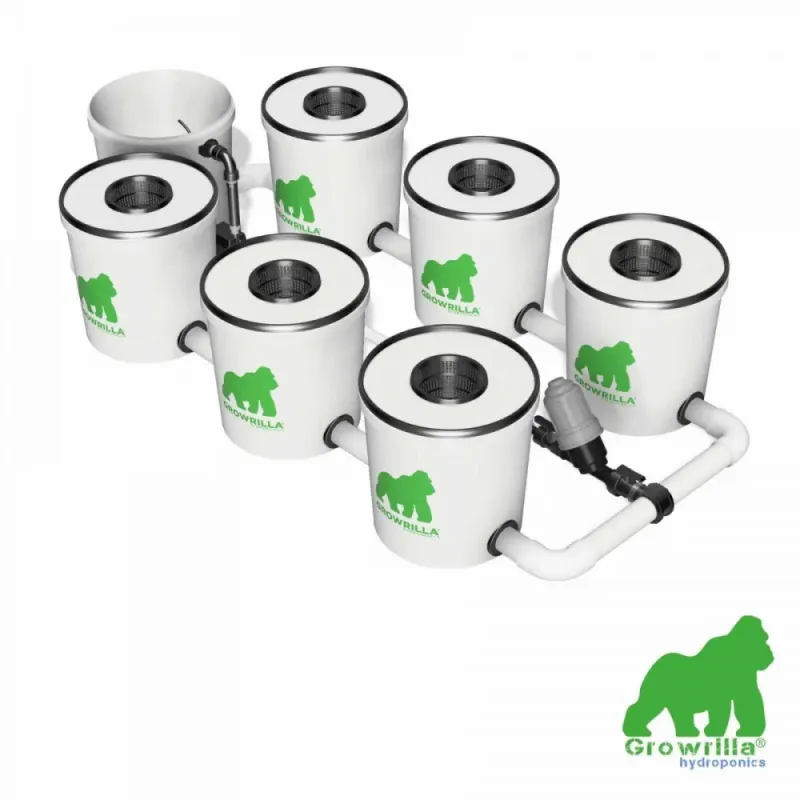 Growrilla Hydroponic systeem PRO RDWC 6