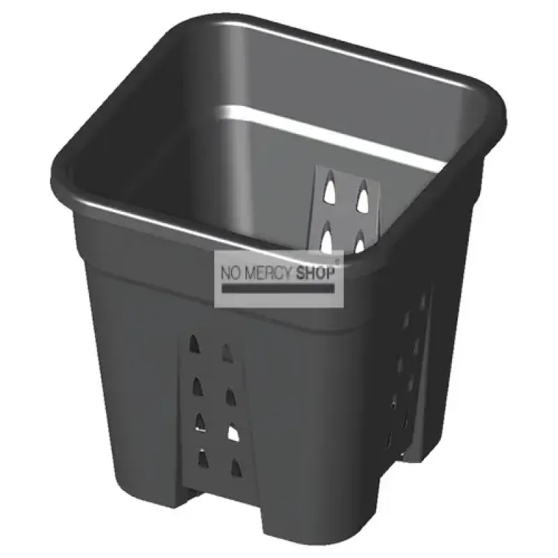 Square pot 18 liter with holes 30.5x30.5x31cm