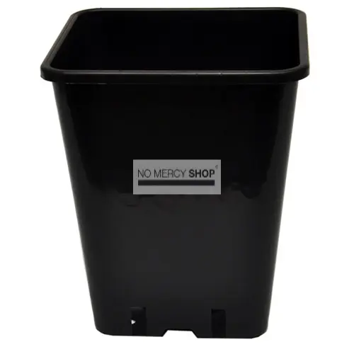 Vierkante pot 6.5 liter 19X19X24cm