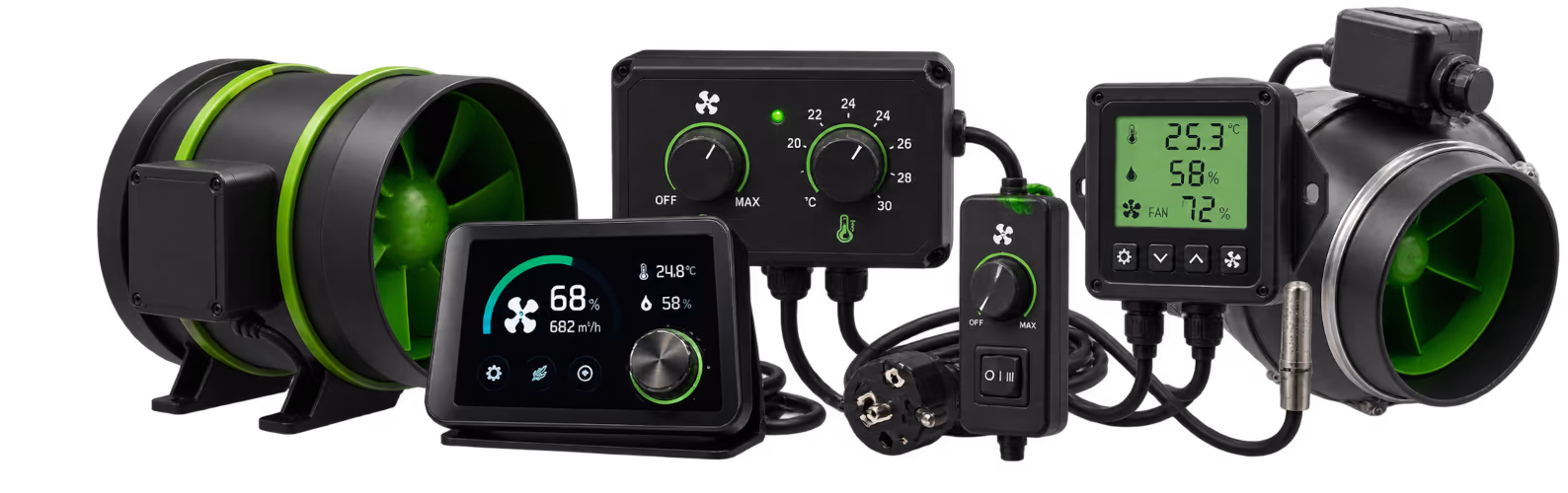 Measuring & Control — Fan Controllers