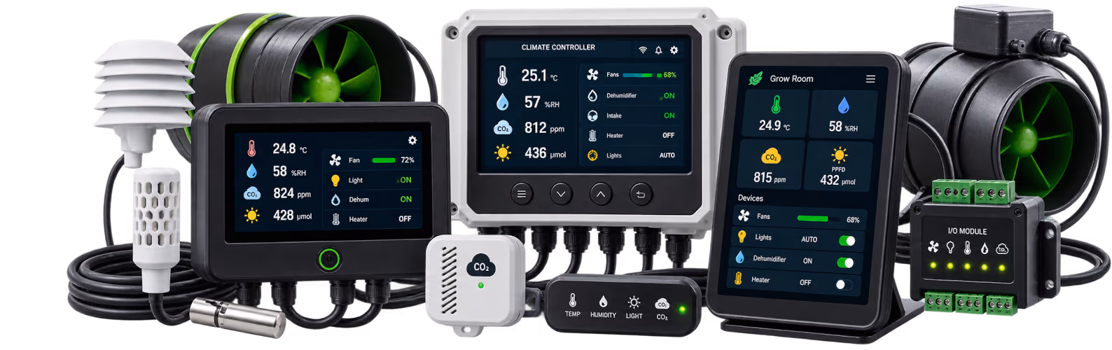 Measuring & Control — Climate Controllers